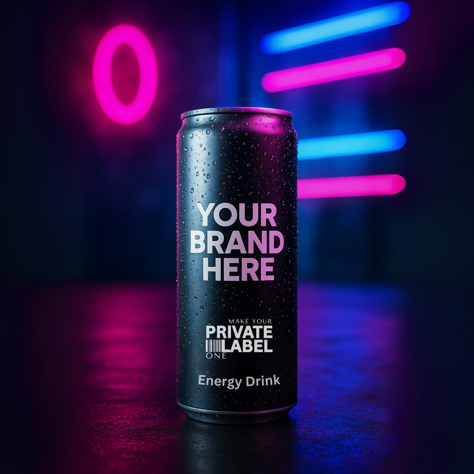 Private Label Energy Drink Can